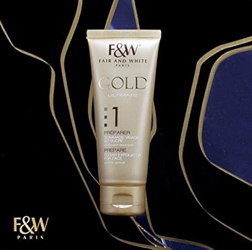 Fair and White Gold Ultimate Prepare Suger Exfoliator For Face