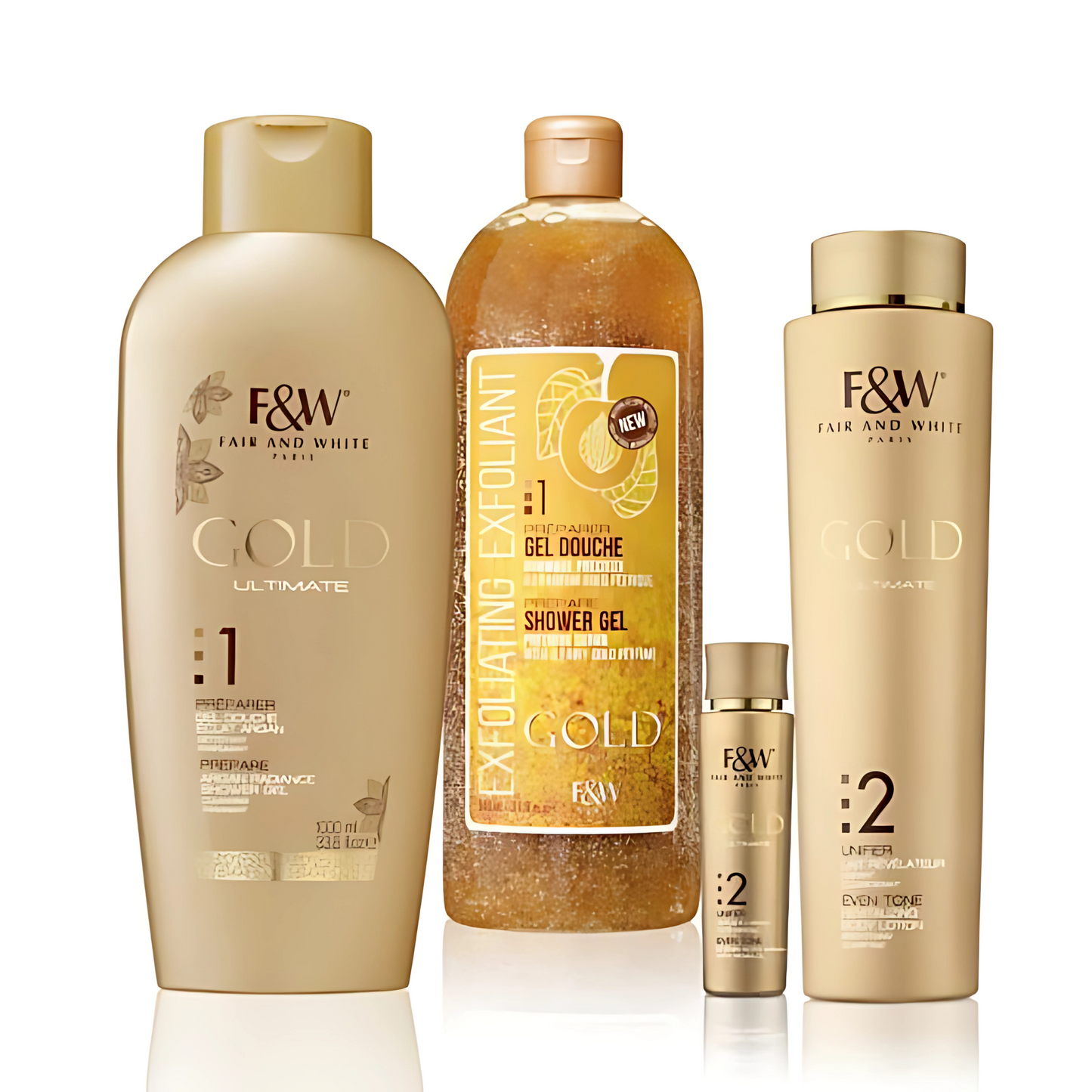 F&W GOLD Body Unifying Routine – Radiant Skin from Head to Toe