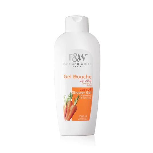 Fair and White Carrot Shower Gel - Brightening and Tonifying
