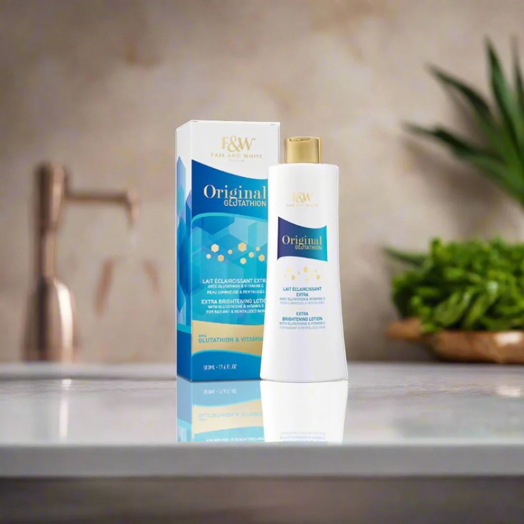 F&W Original Glutathione & vitamin C Extra Brightening Lotion Black Beauty Australia F&W Original Glutathione & vitamin C Extra Brightening Lotion Black Beauty Australia
