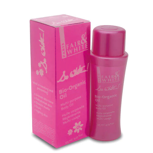 Fair and White So White Bio-Organic Oil