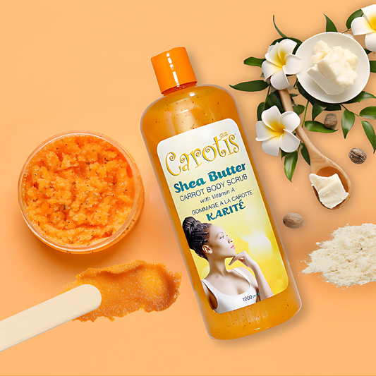 Carotis Shea Butter Carrot Body Scrub 1000ml