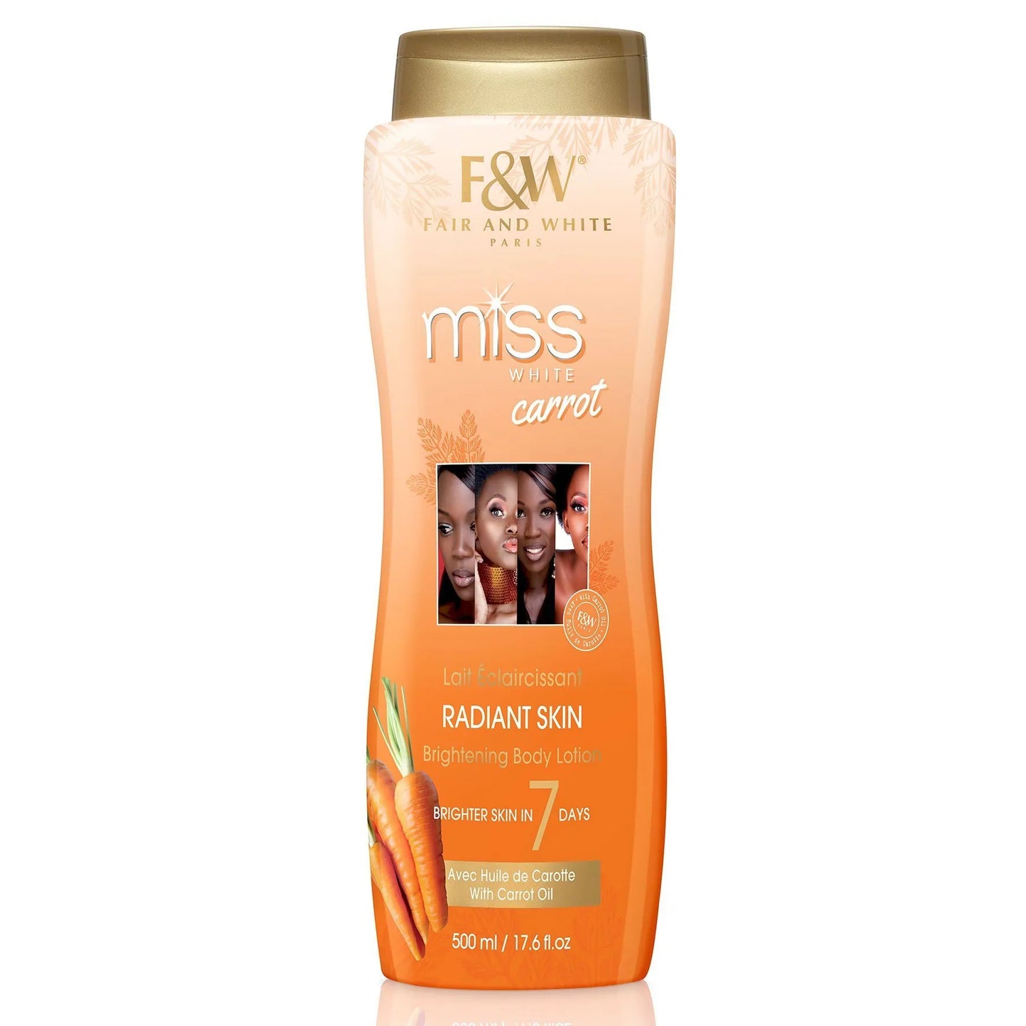 Fair and White Miss White Carrot Brightening Body Lotion