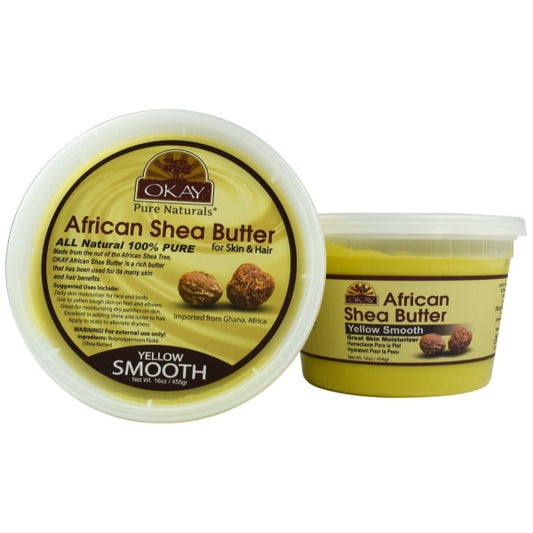 African Shea Butter - Yellow Smooth 454g