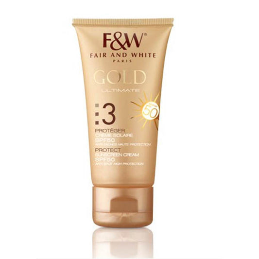 Fair and White Gold Sunscreen SPF 50