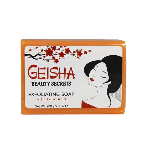 Geisha Exfoliating Soap With Kojic Acid 200g