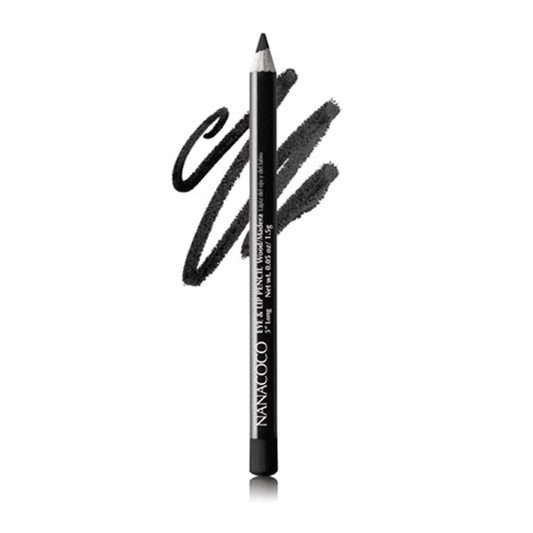 Nanacoco Wooden Eye and Lip Pencil - Black