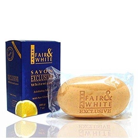 Fair and White Exclusive Whitenizer Exfoliating Soap with Pure Vitamin C