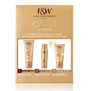 Fair and White Gold Ultimate Revitalising Brightening Kit for Face