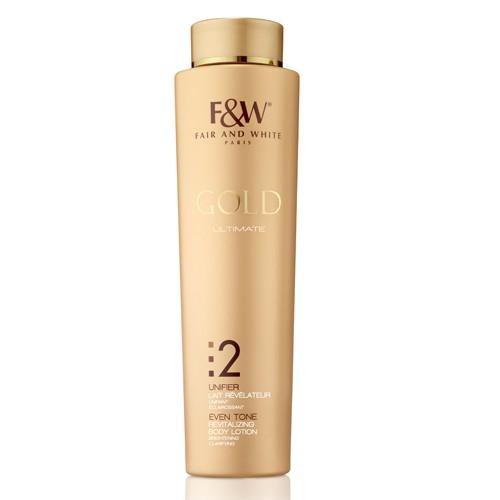 Fair and White Gold Even Tone Revitalizing Body Lotion