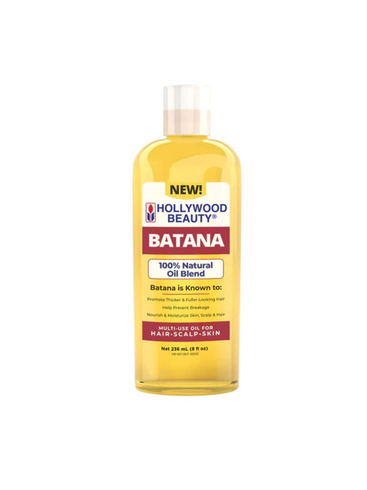 Hollywood Beauty Batana 100% Natural Oil Blend for Hair, Scalp, Skin, and Nails – 8 fl oz