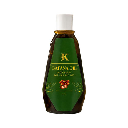 KAJ 100% Organic Batana Oil for Hair & Skin – 200ml