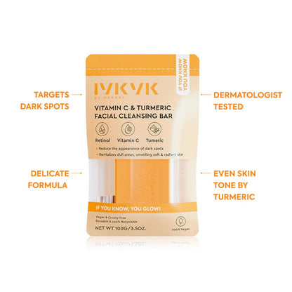 Makari IYKYK Vitamin C and Turmeric Facial Cleansing Bar
