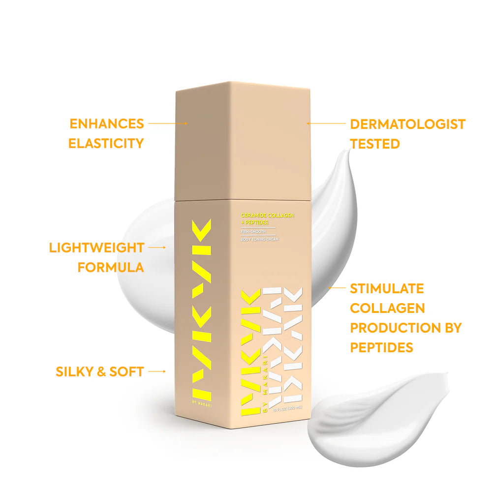 Makari IYKYK Ceramide Collagen + Peptides Body Toning Cream 400ml