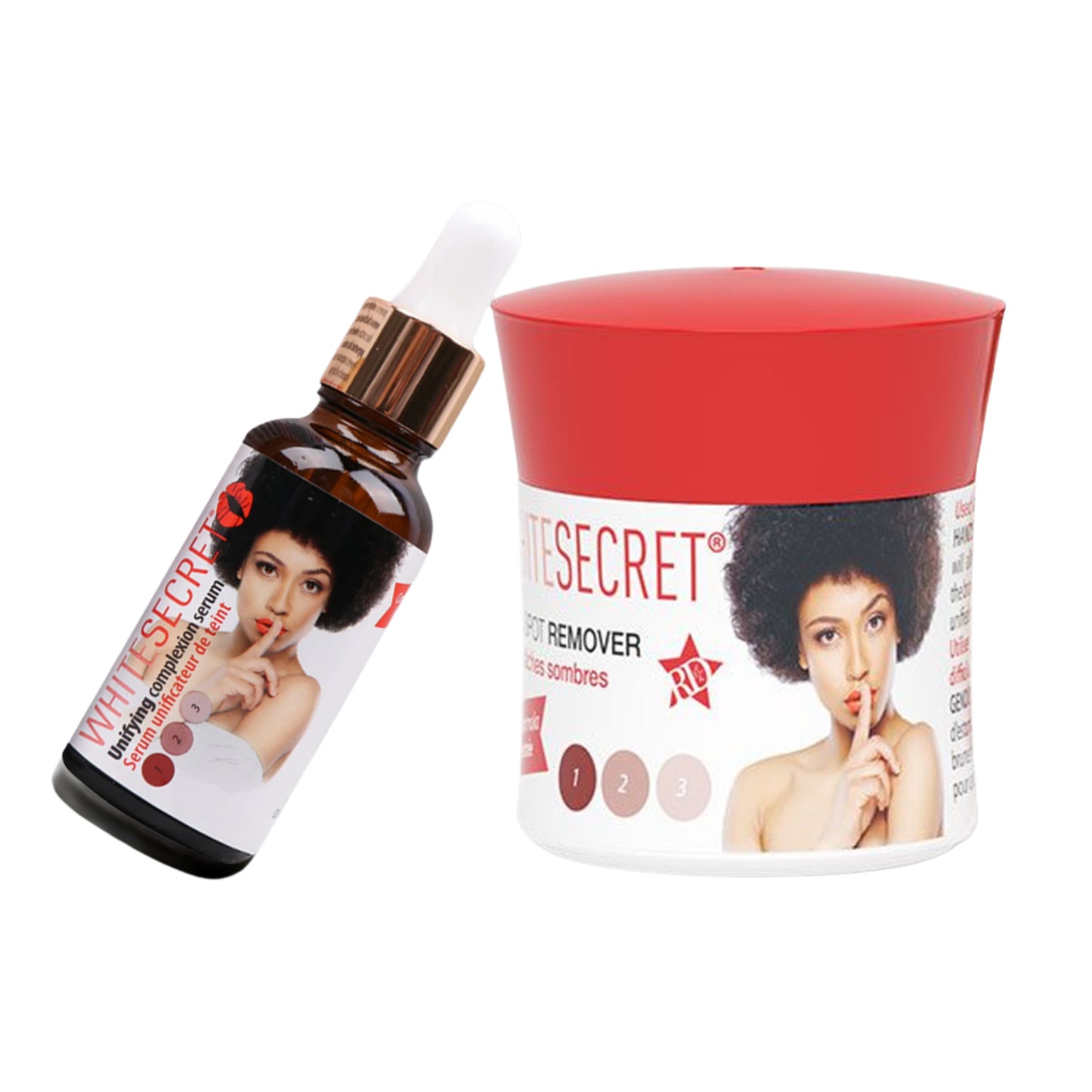 White Secret Dark Spot Remover Cream & Brightening Serum Duo