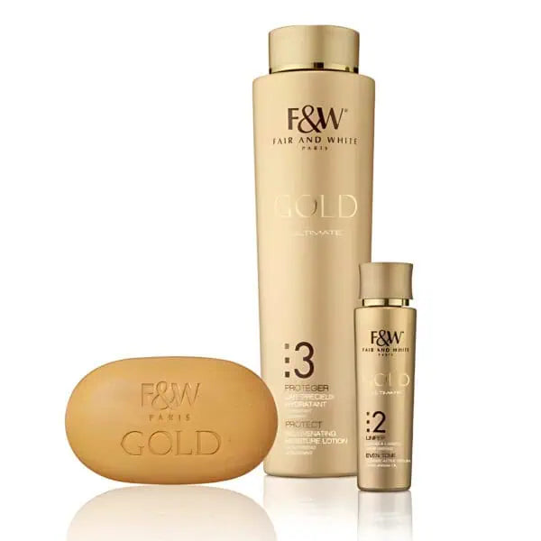 F&W Kit Radiance Gold – 3-Step Glow for Face & Body