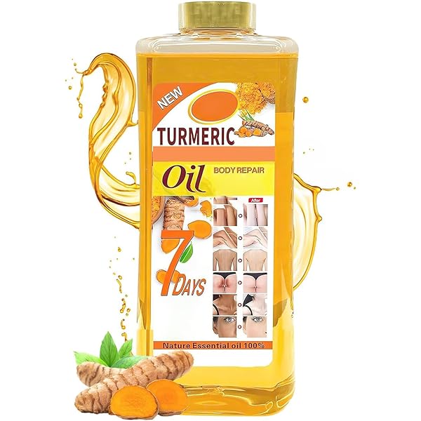 Victoria Super Colourful Turmeric Super Whitening Oil, Body Repair Oil with Natural Extracts