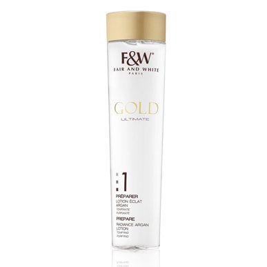 Fair and White Gold Ultimate Prepare Radiance Argan Lotion