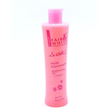 Fair and White So White Brightening Oil