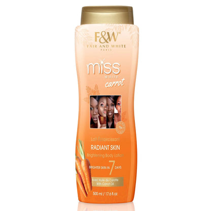Fair and White Miss White Carrot Brightening Body Lotion