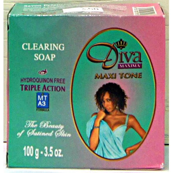 Diva Maxima Maxi Tone Triple Action - Clearing Soap