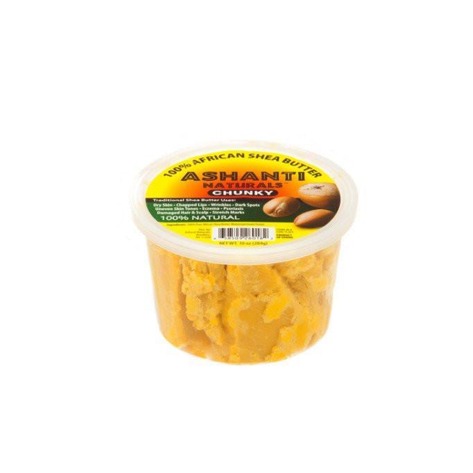 Ashanti Chunky 100% Natural African Shea Butter - White/Yellow
